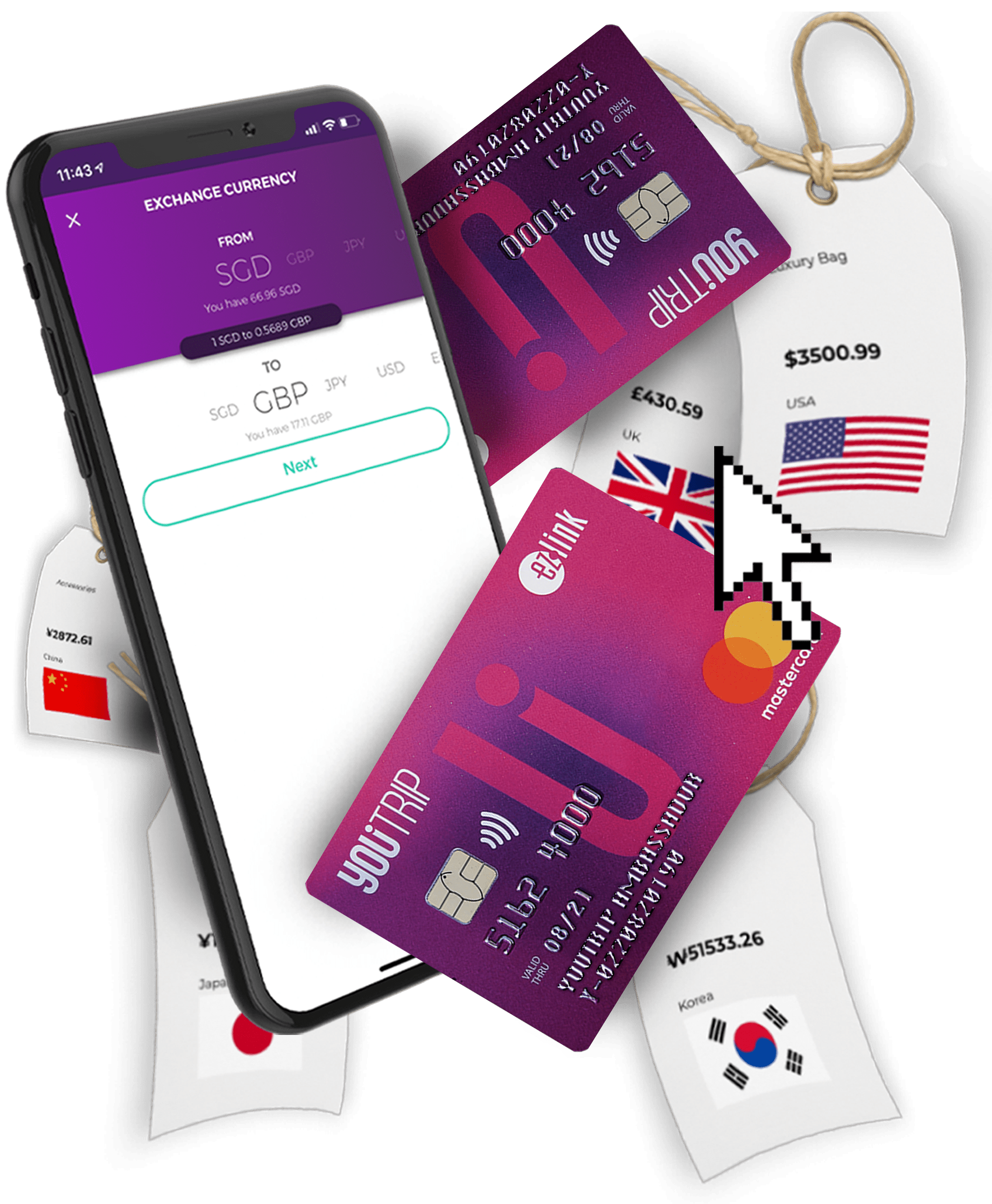 YouTrip – Multicurrency travel wallet and money changer in app
