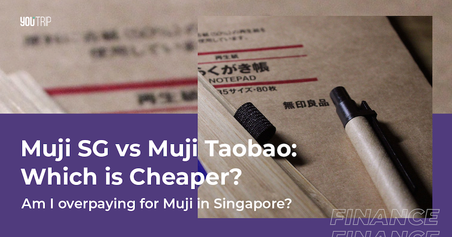 Muji Singapore vs Muji Taobao: Which is Cheaper?