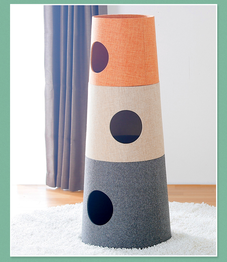 10 Best Cat Condos and Houses For Your Kitty - Colour Block Cat Condo