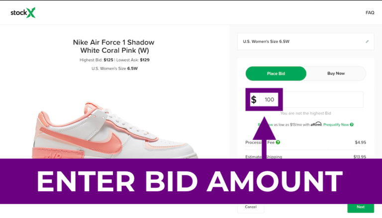how long does a bid take on stockx