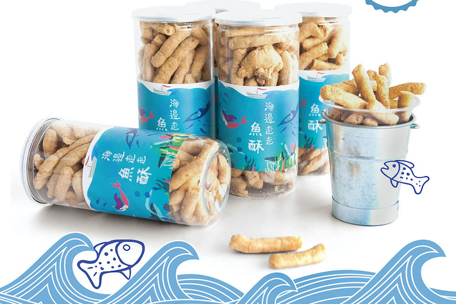 Get Exclusive Taiwan Hiwalk Snacks To Singapore - Fish Crisp