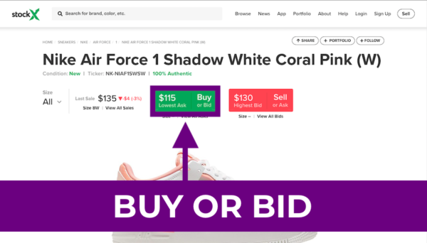 how long does a bid take on stockx