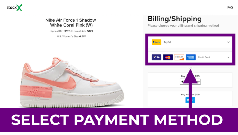 how to sell shoes in stockx