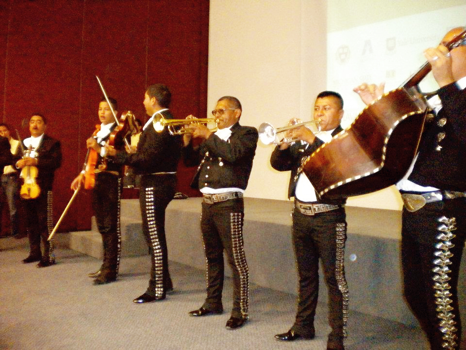 Mexico Summer Exchange mariachi band first day in school