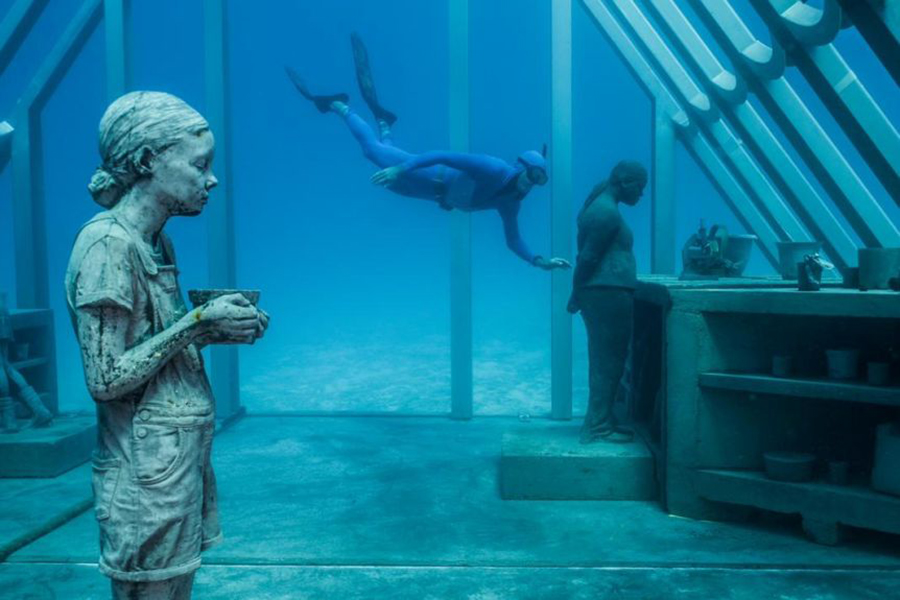 Museum of Underwater Art in Australia