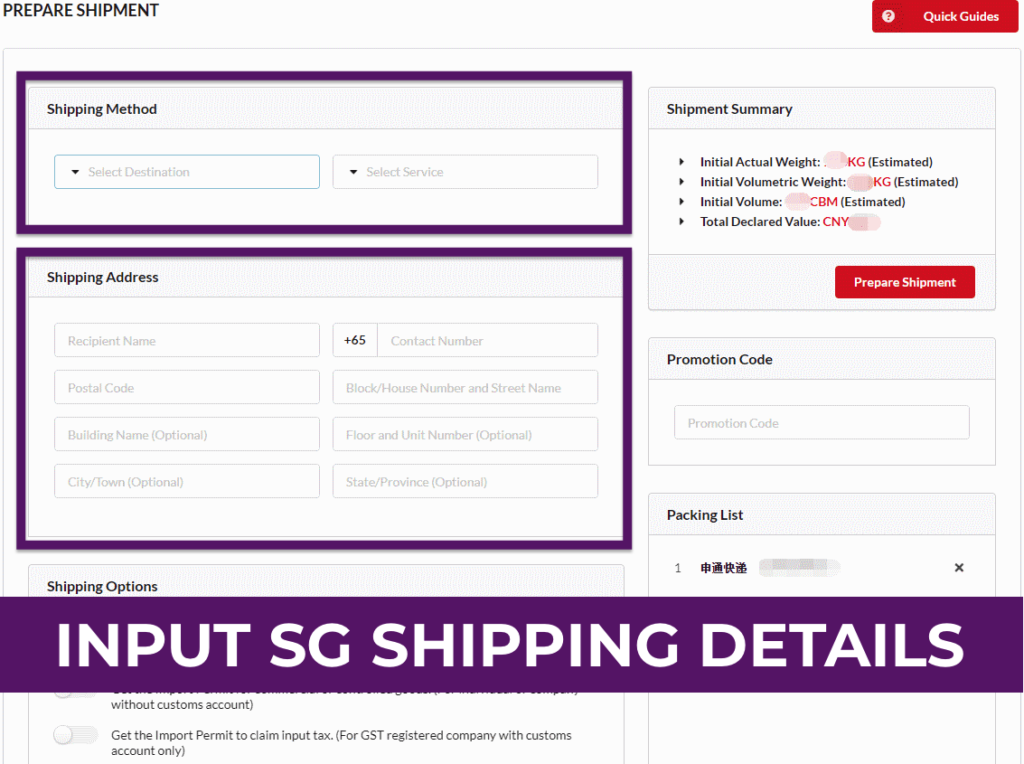 How to Ship Bulky Items From Taobao to Singapore: China CBM Shipping Guide 2021