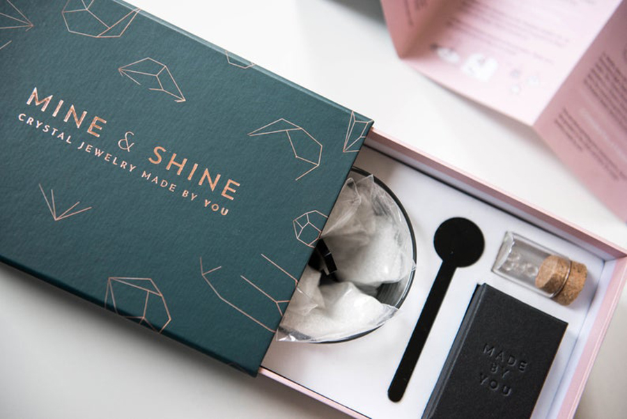 DIY Crystal Pendant Kit by Mine & Shine Crystals