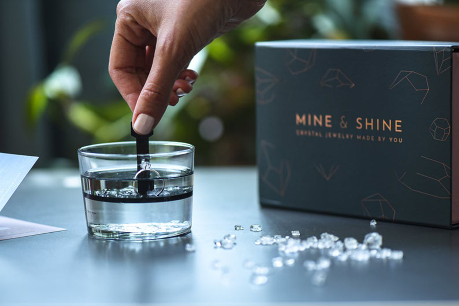 DIY Crystal Pendant Kit by Mine & Shine Crystals