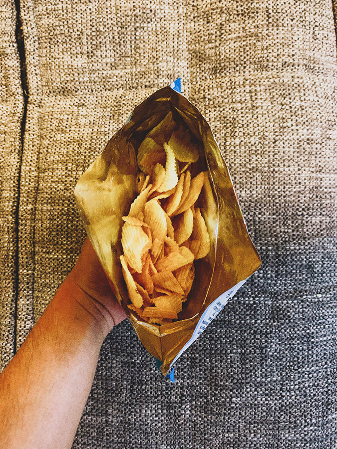 8. Lay's Scallop Potato Chips