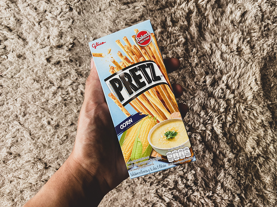 2. Glico Pretz Crispy Corn