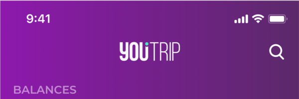 YouTrip Transaction Search Magnifying Glass Icon