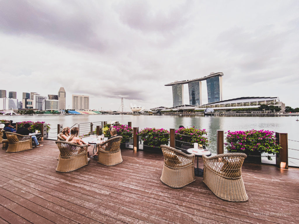 Fullerton Clifford Pier Gin Parlour Marina Bay View