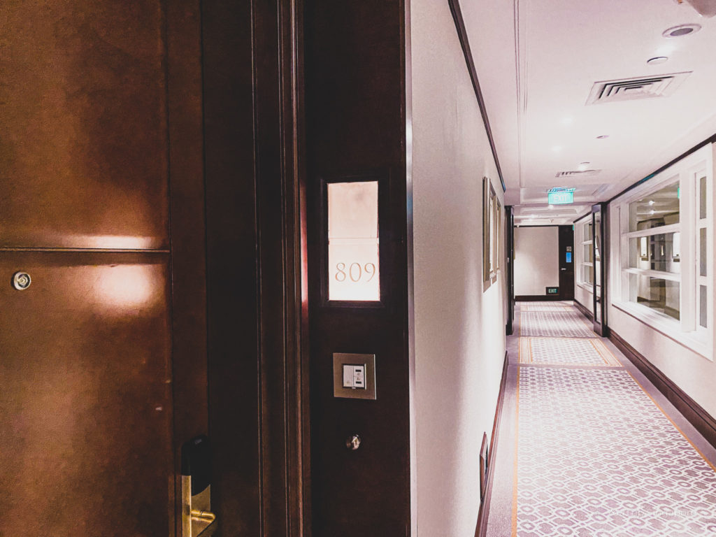 The Fullerton Hotel Singapore Esplanade Room Door