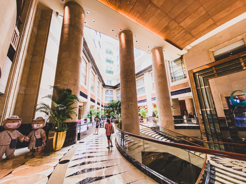 The Fullerton Hotel Singapore Lobby