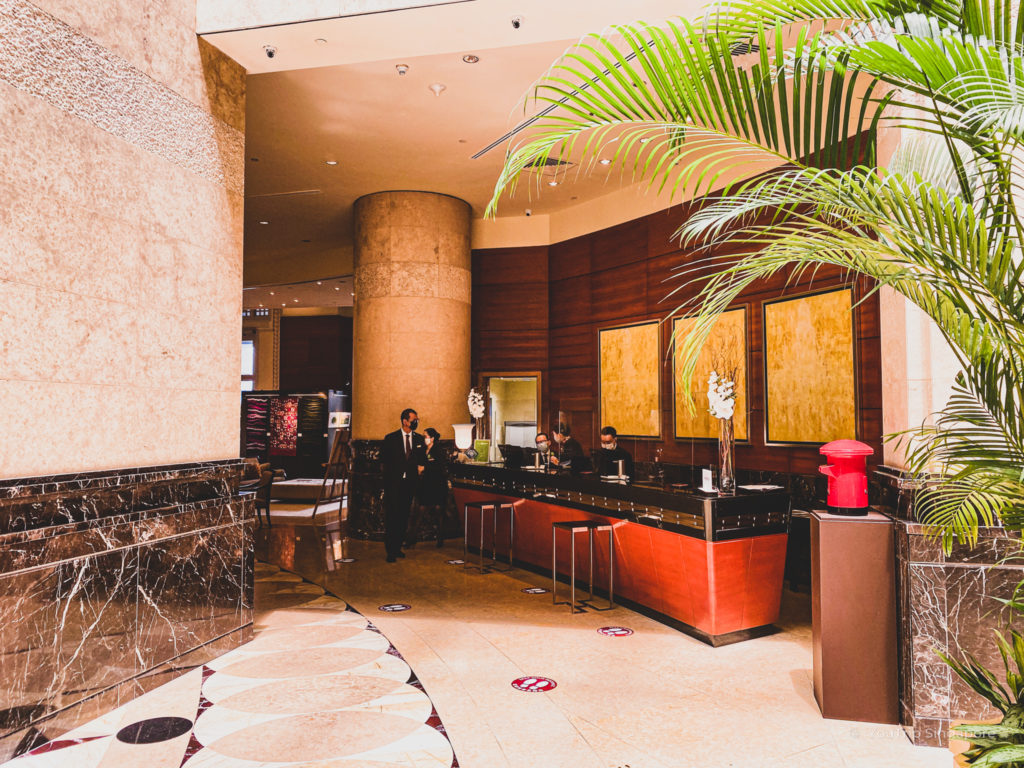 The Fullerton Hotel Singapore Check In Lobby