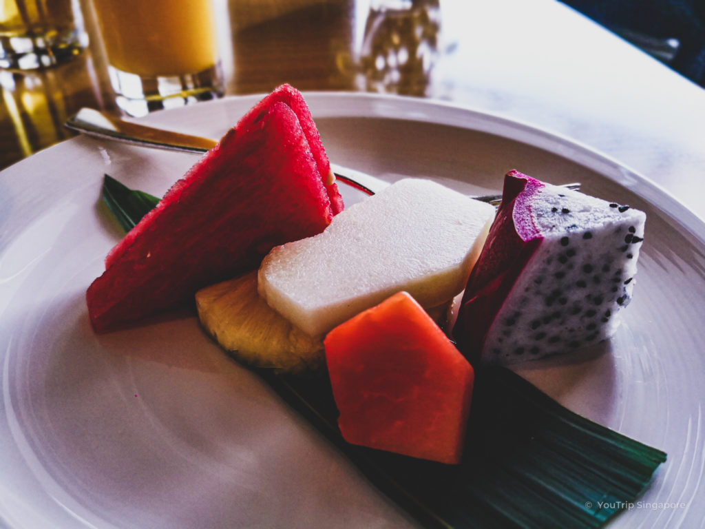 Fullerton breakfast buffet fruit platter