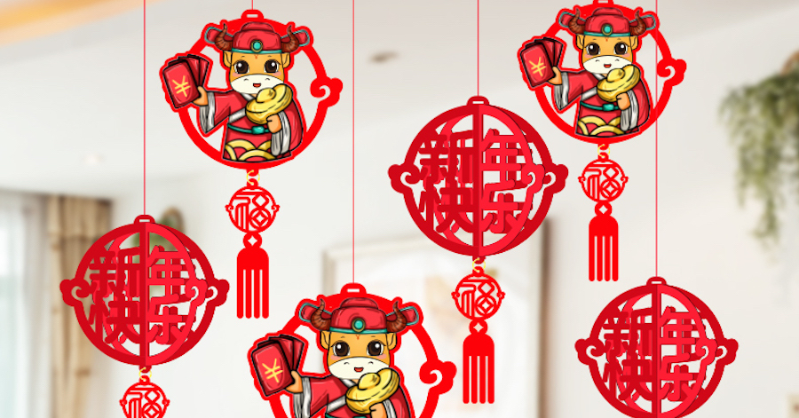 10 Essential Chinese New Year Decorations Under S$10 From Taobao