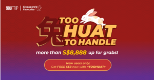 YouTrip 兔 (Too) Huat 兔 Handle: More Than S$8,888 Up For Grabs This CNY!