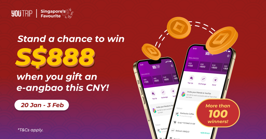 YouTrip 兔 (Too) Huat 兔 Handle: More Than S$8,888 Up For Grabs This CNY!