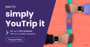 Simply YouTrip It: Score Up To 10% Cashback When You Tap In with Apple Pay On Public Transportation