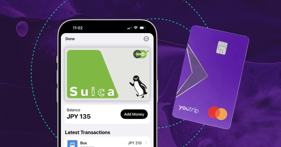 Japan Travel: How To Top Up Your Virtual Suica Card With YouTrip