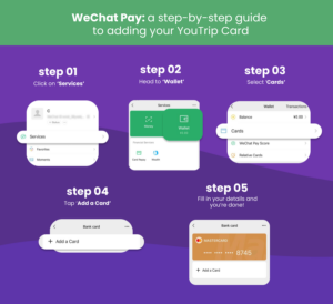 how to add youtrip card to wechat