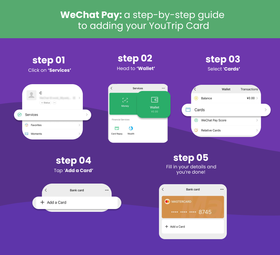 Adding Your YouTrip Card To Alipay And WeChat Pay