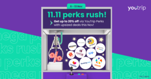 11.11 Perks Rush: Perk-Me-Up November