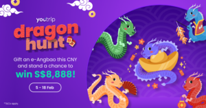 YouTrip’s Dragon Hunt 2024: Gift An e-Angbao This CNY And Stand A Chance To Win S$8,888!