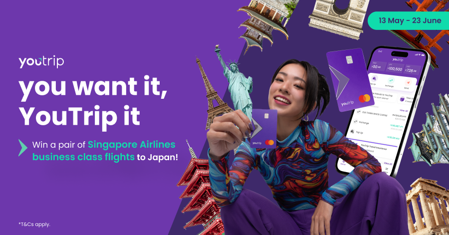 You Want It, YouTrip It: Win A Pair Of Singapore Airlines Business Class Flights To Japan!