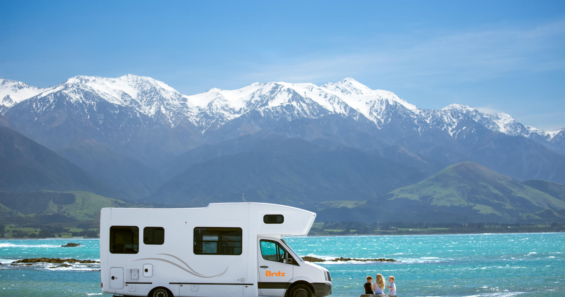 New Zealand South Island Itinerary: freedom camping campervan
