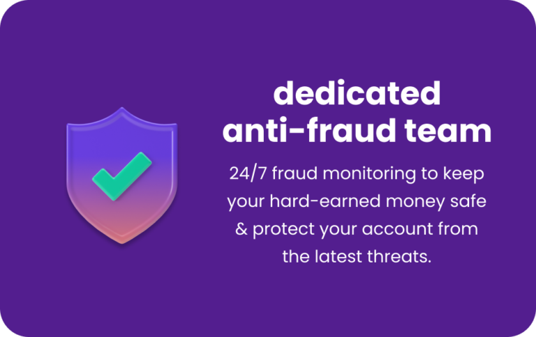 dedicated anti-fraud scam
