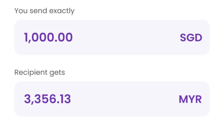 enter amount