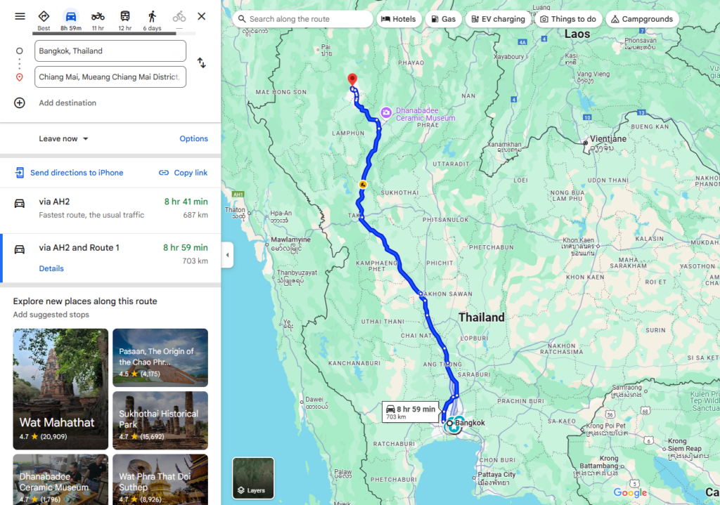 Bangkok to Chiang Mai: Bus, Train, Plane, Taxi or Car? (2024)