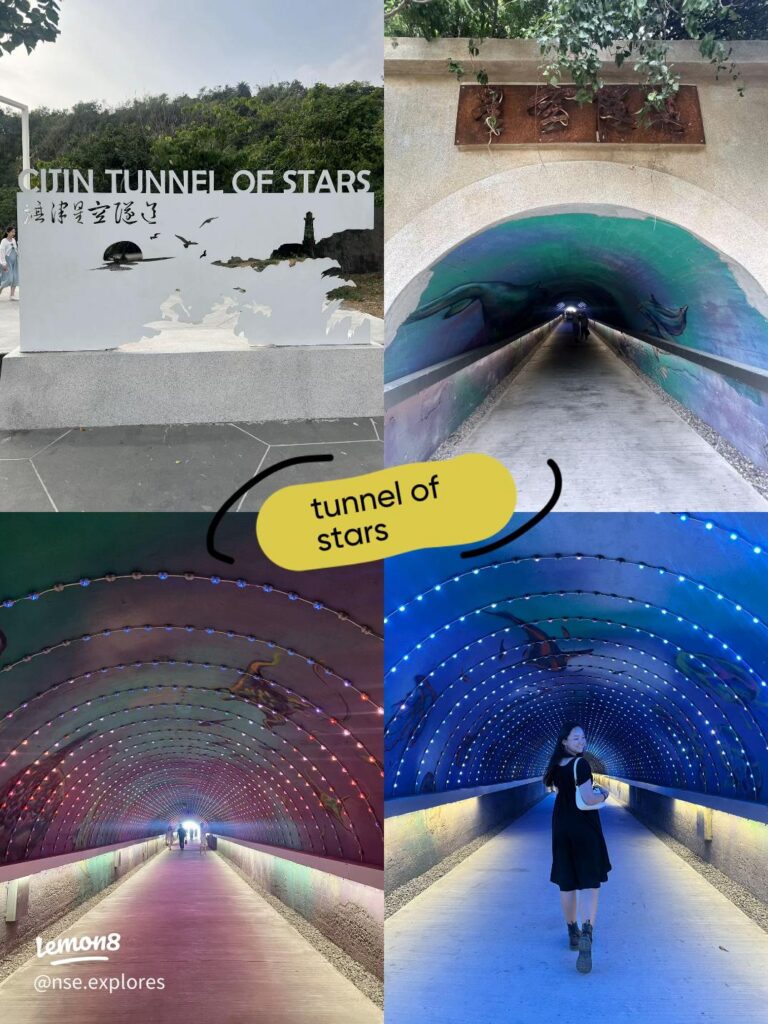 things to do in kaohsiung: cijin island tunnel of stars