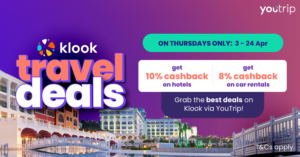 Klook x YouTrip April Travel Deals 2025