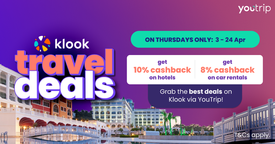 Klook x YouTrip April Travel Deals 2025
