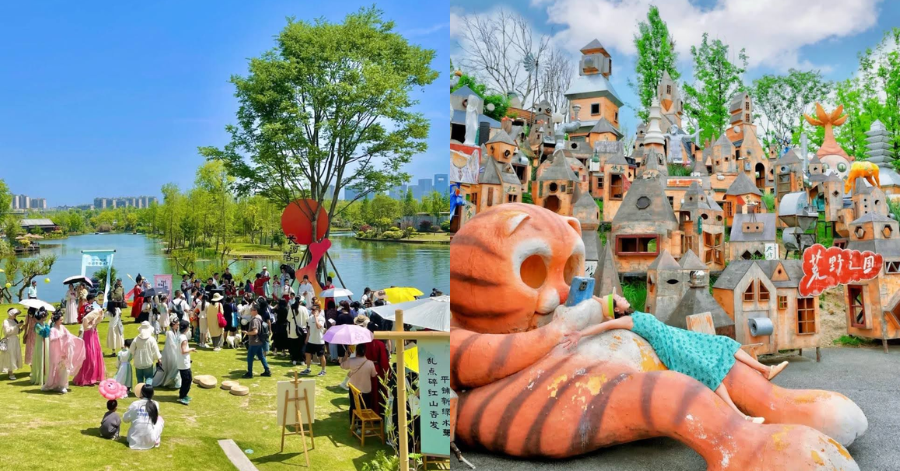 Things To Do In Chengdu, China - Luhu Lake Eco-City