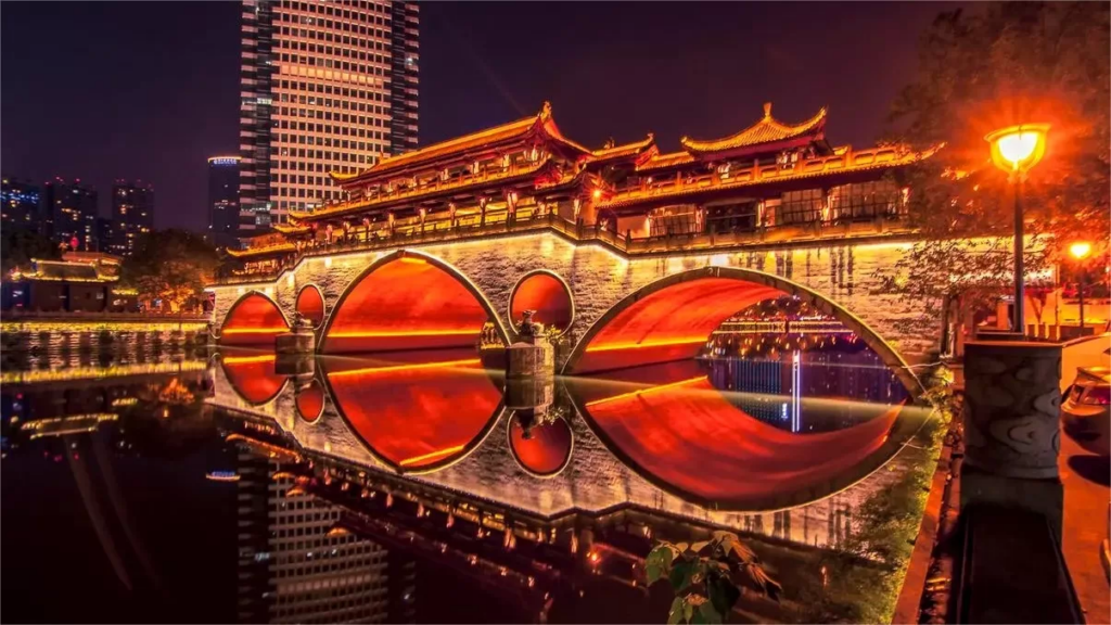 Things To Do In Chengdu, China — Jiuyan Bridge