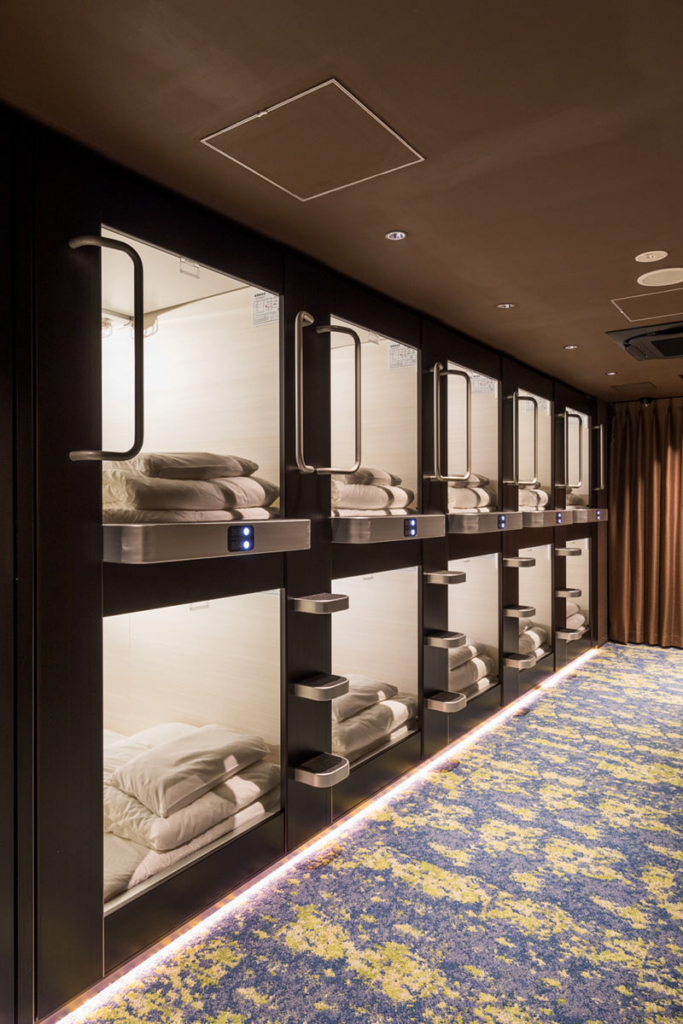 Capsule Hotels in Tokyo - Glansit Akihabara