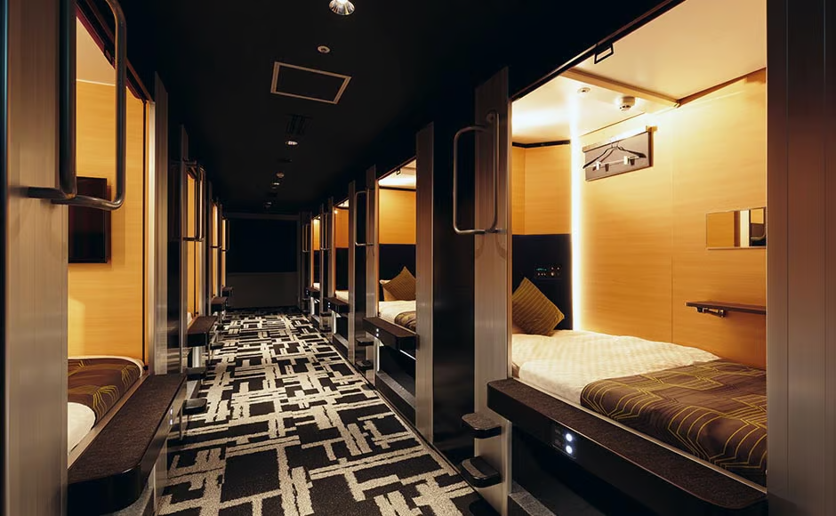 Capsule Hotels in Tokyo - MyCUBE by Mystays Asakusa Kuramae