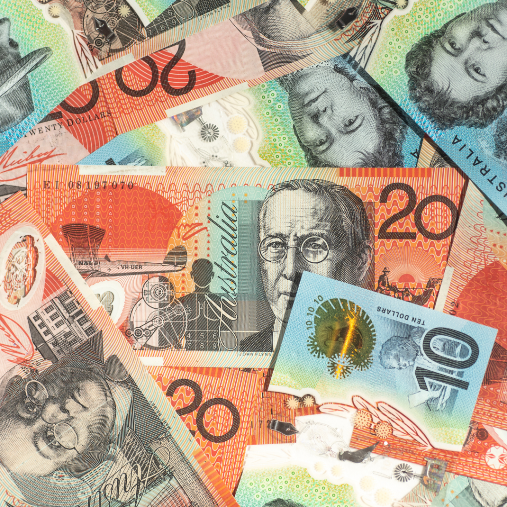 aud australian dollar all time low april