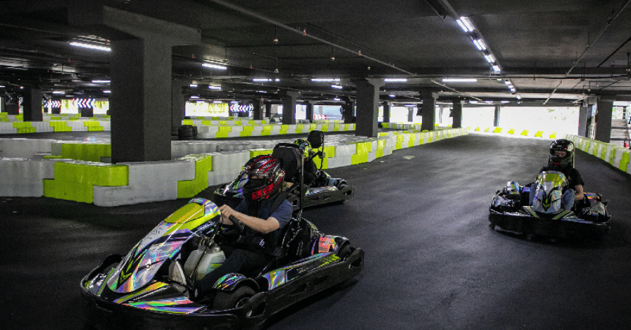 Go-Kart JB RUD Karting Sutera Mall