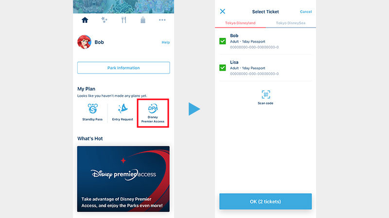 tokyo disney premier access 