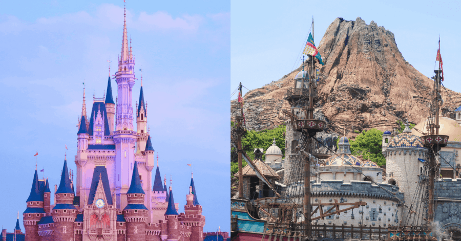 Tokyo DisneySea vs Disneyland