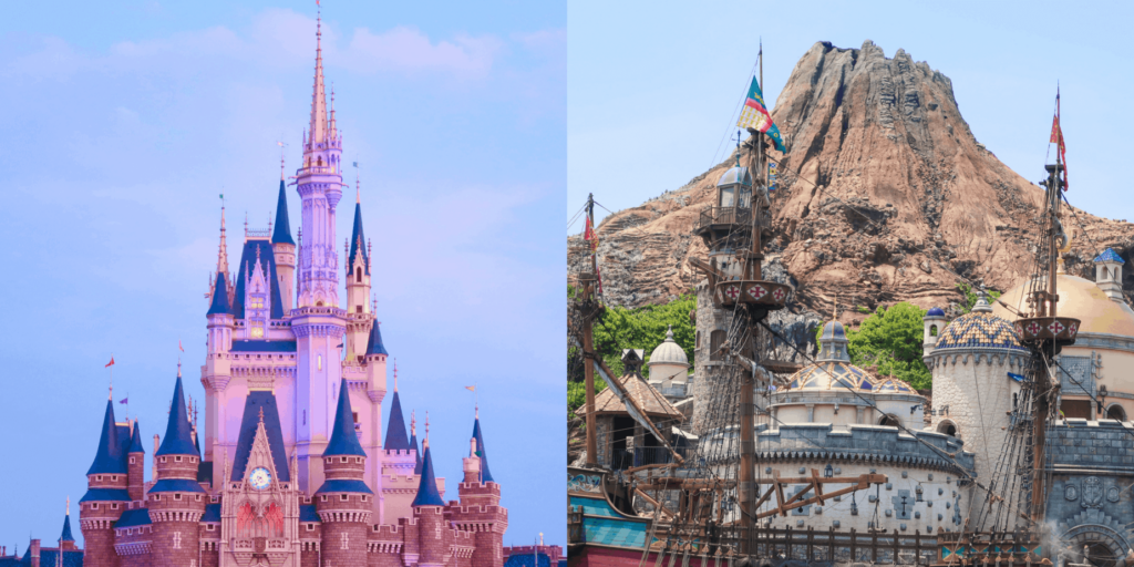 Tokyo DisneySea - Tokyo DisneySea vs Disneyland Tokyo