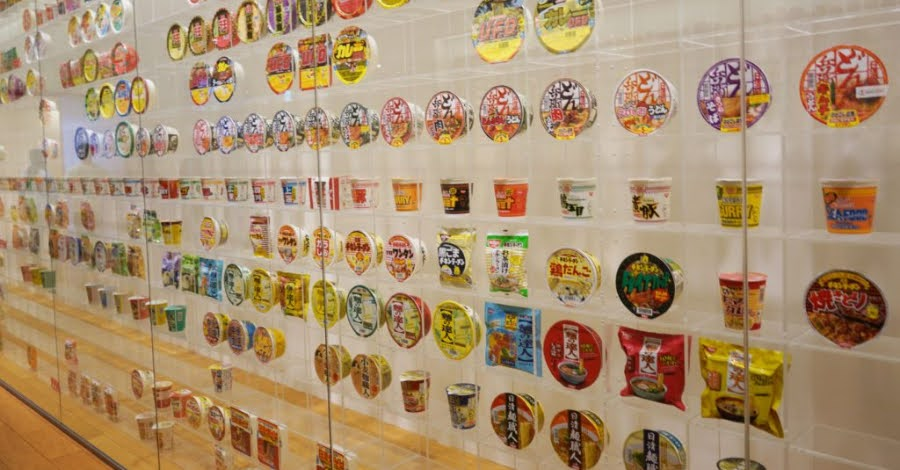 Cup Noodles Museum Yokohama - Instant Noodles History Cube