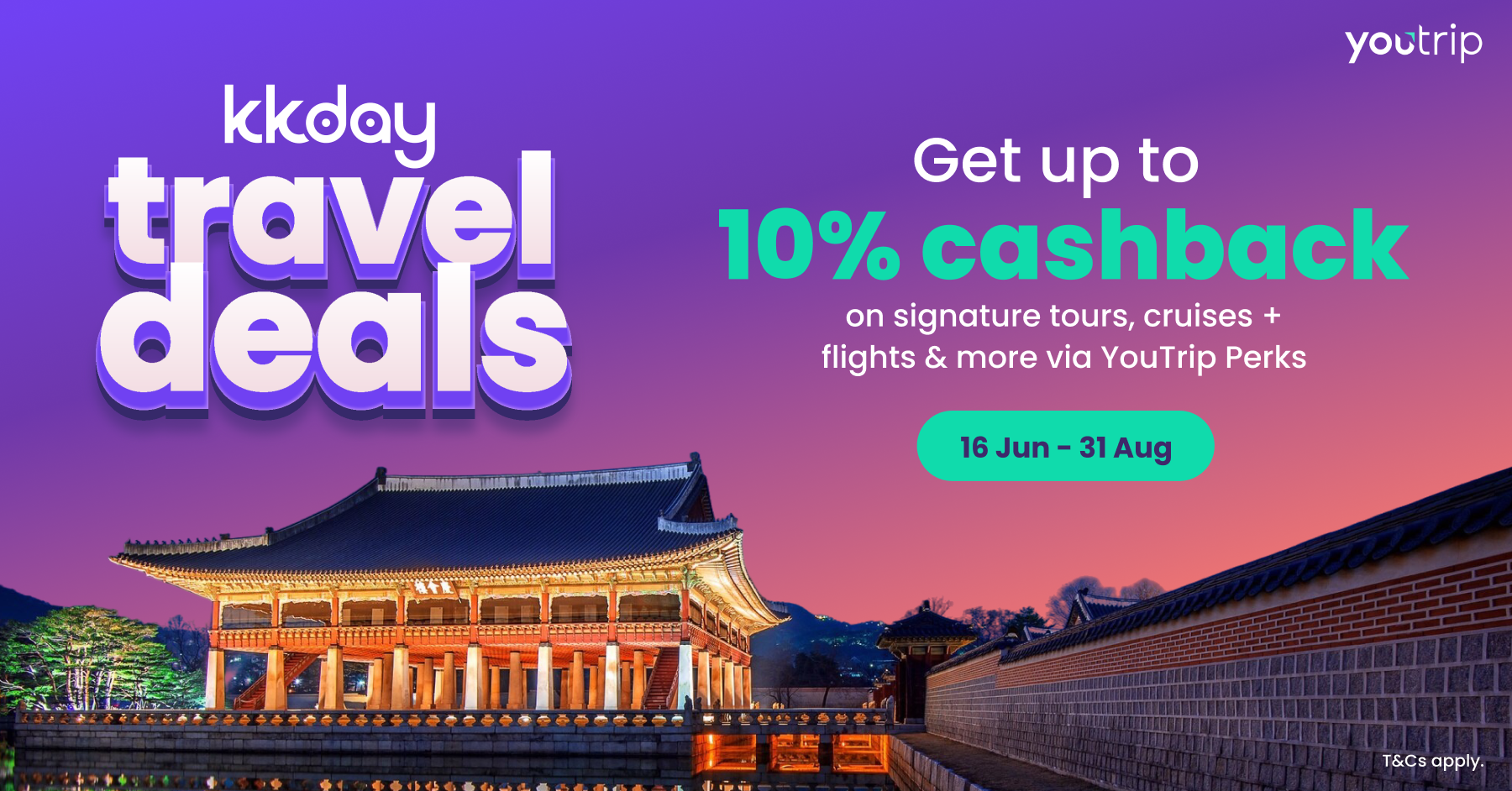 YouTrip x KKday Travel deals 2025
