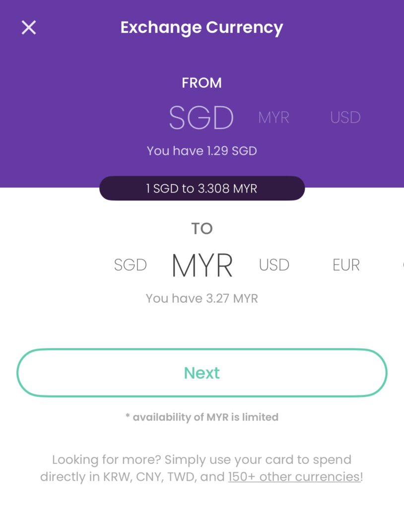 youtrip exchange rates