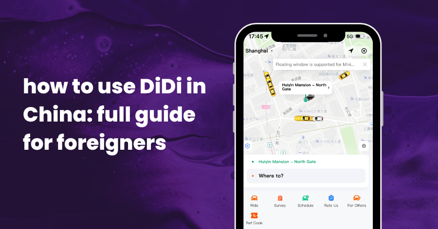 How to Use DiDi in China (2025): Full Guide for Foreigners